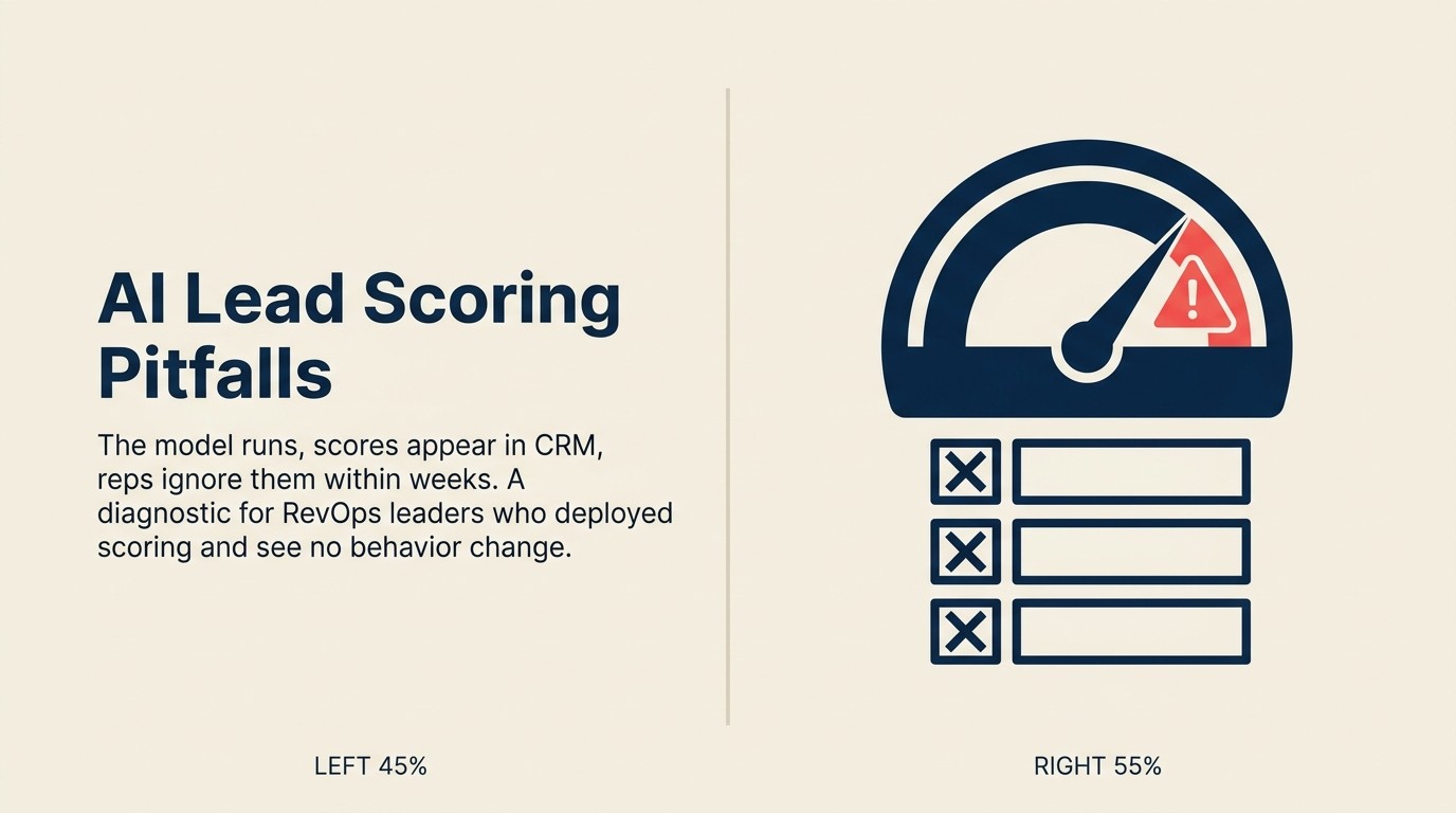 Errores Comunes en el Lead Scoring con IA (y Cómo Corregirlos)