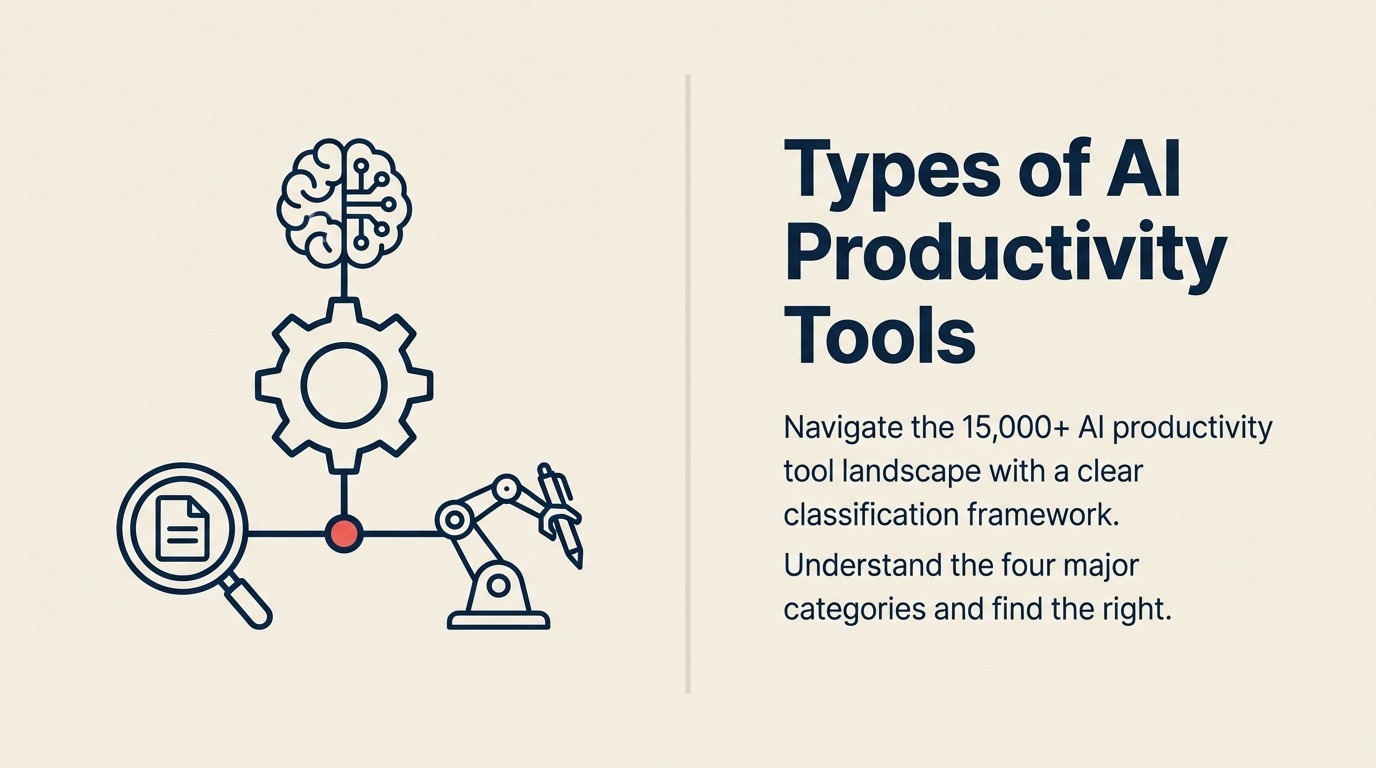 Types of AI Productivity Tools: Panduan Klasifikasi Bisnis yang Komprehensif