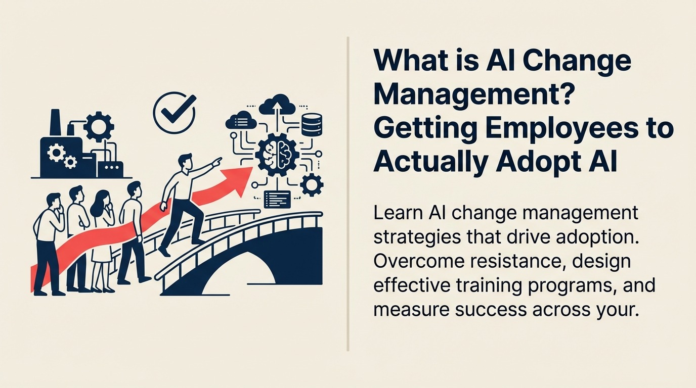 AI Change Management Definition - Driving AI adoption across organizations