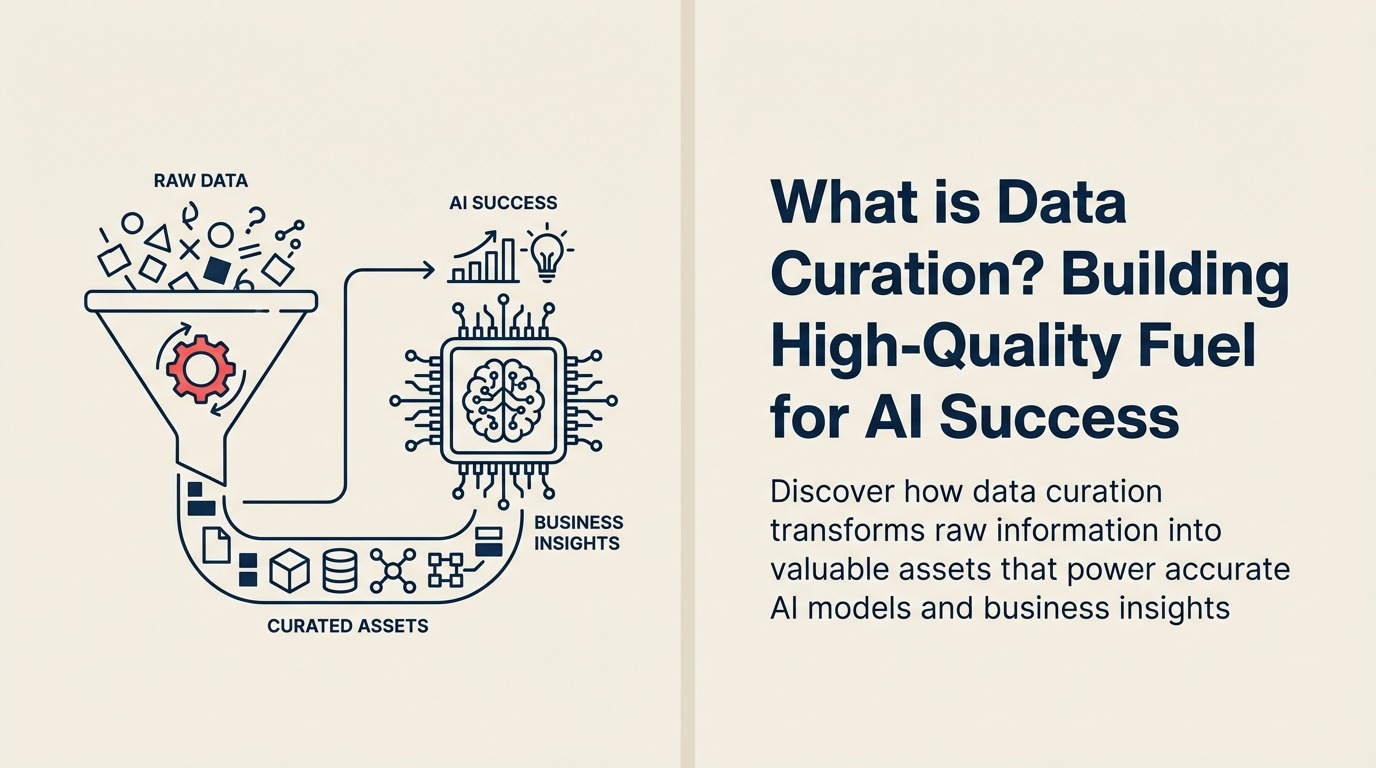 O que é Data Curation? Construindo Combustível de Alta Qualidade para Sucesso em IA