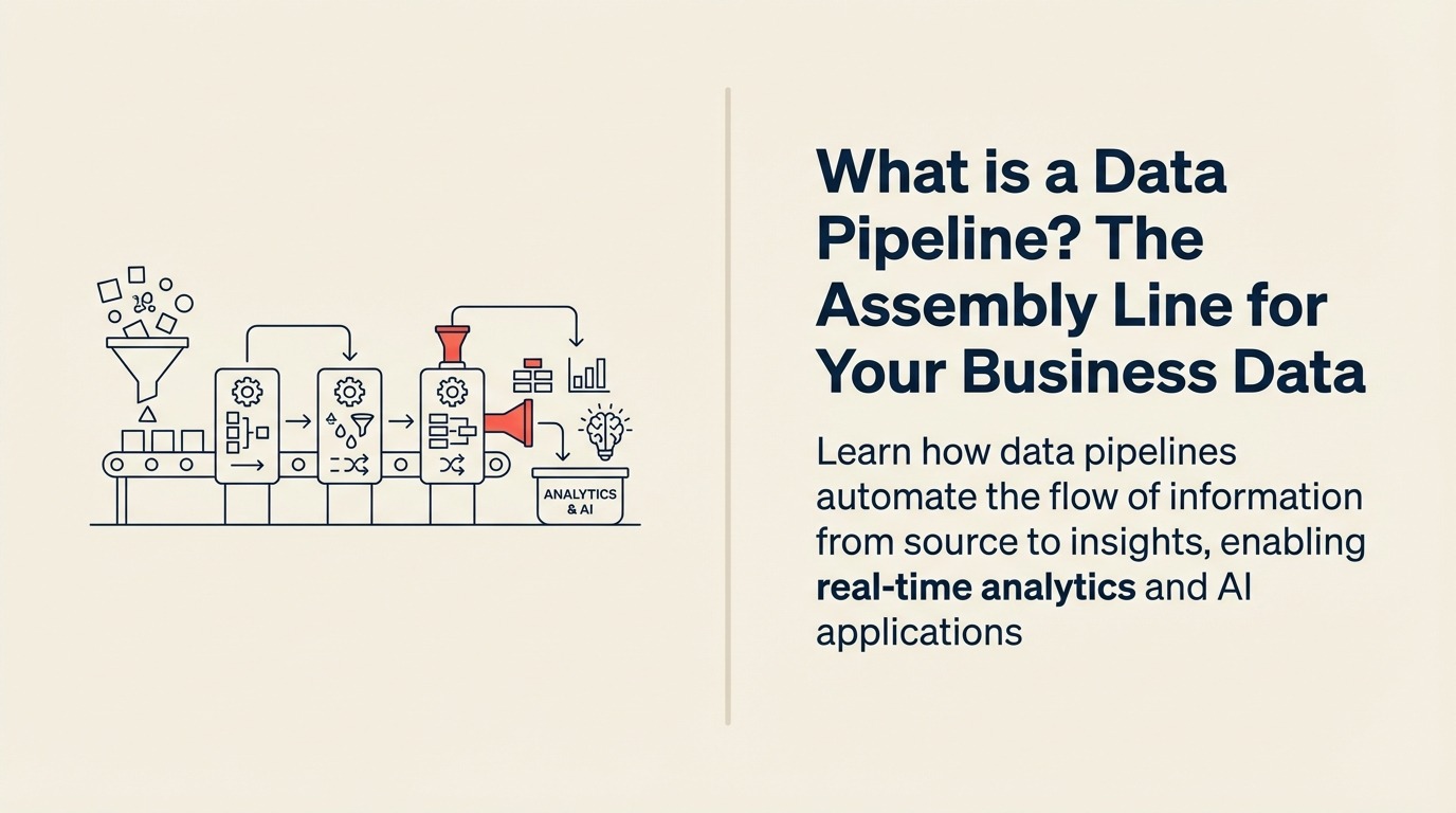 O que é um Data Pipeline? A Linha de Montagem para Seus Dados Empresariais