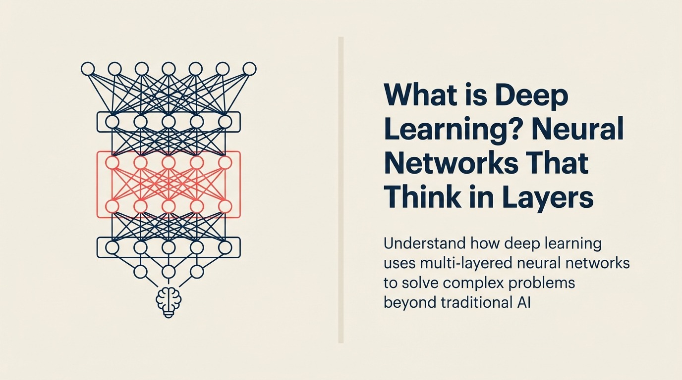 Apa itu Deep Learning? Neural Networks yang Berpikir Berlapis-lapis