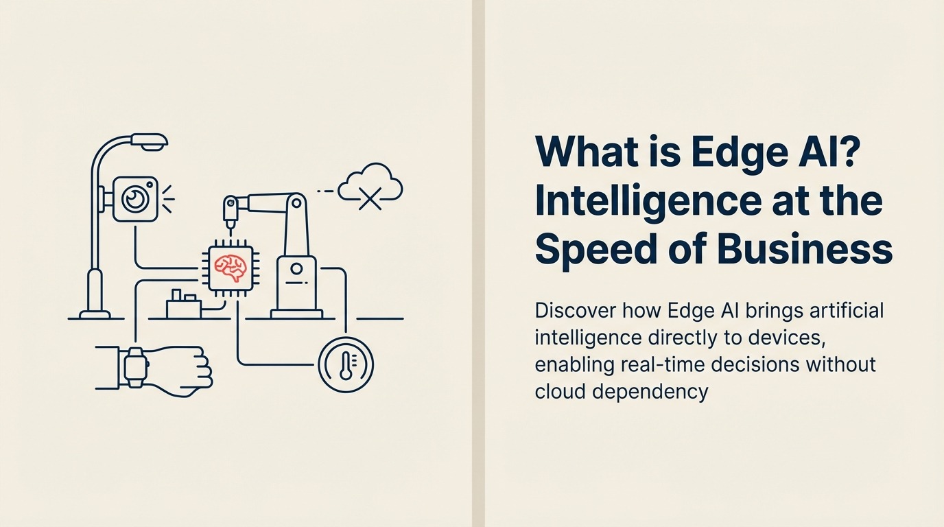 O que é Edge AI? Inteligência na Velocidade dos Negócios