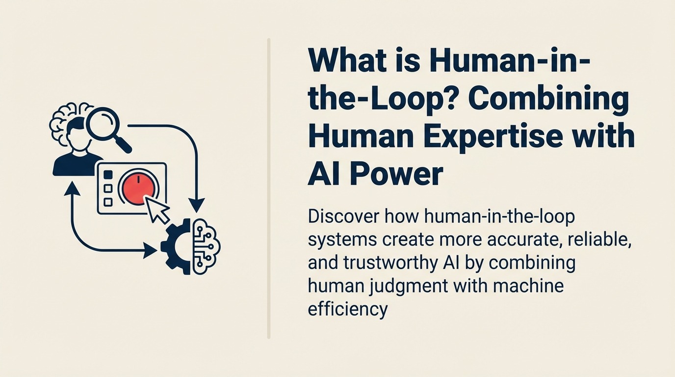 O Que é Human-in-the-Loop? Combinando Expertise Humana com o Poder da IA