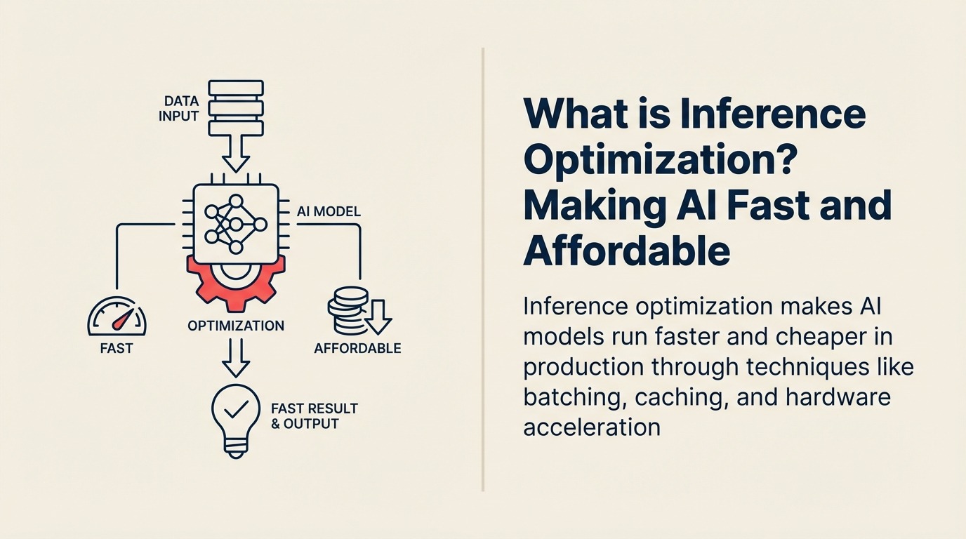 Inference Optimization Definition - Making AI faster and cheaper
