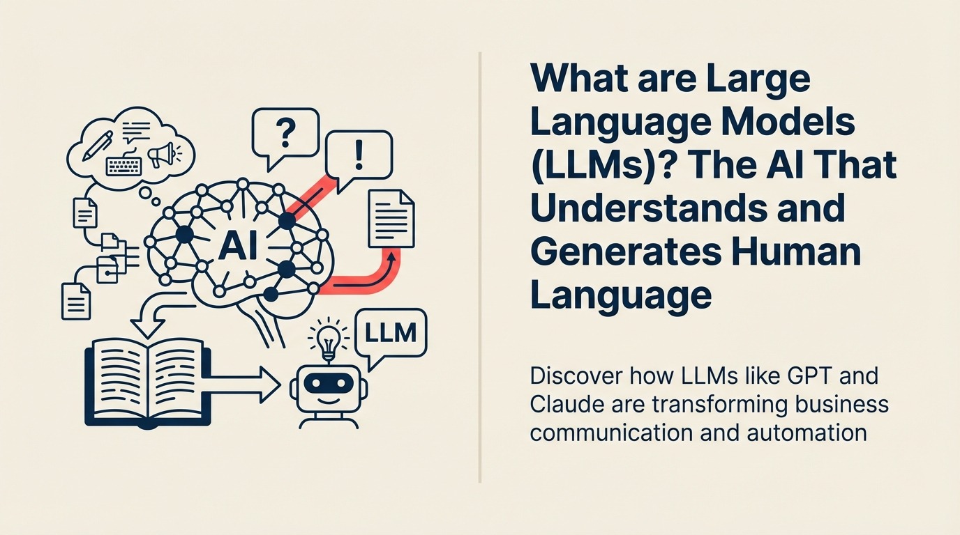 O Que São Large Language Models (LLMs)? A IA Que Entende e Gera Linguagem Humana