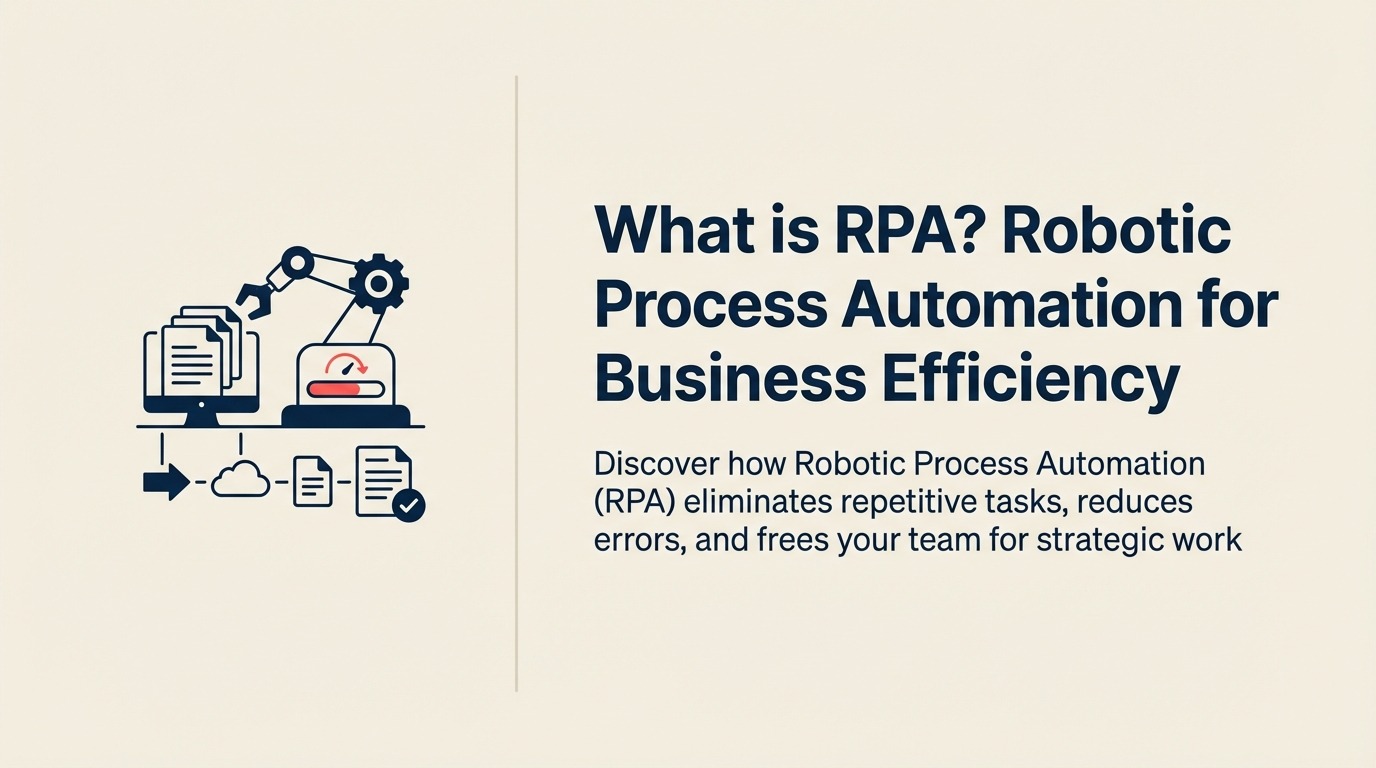 Apa itu RPA? Robotic Process Automation untuk Efisiensi Bisnis