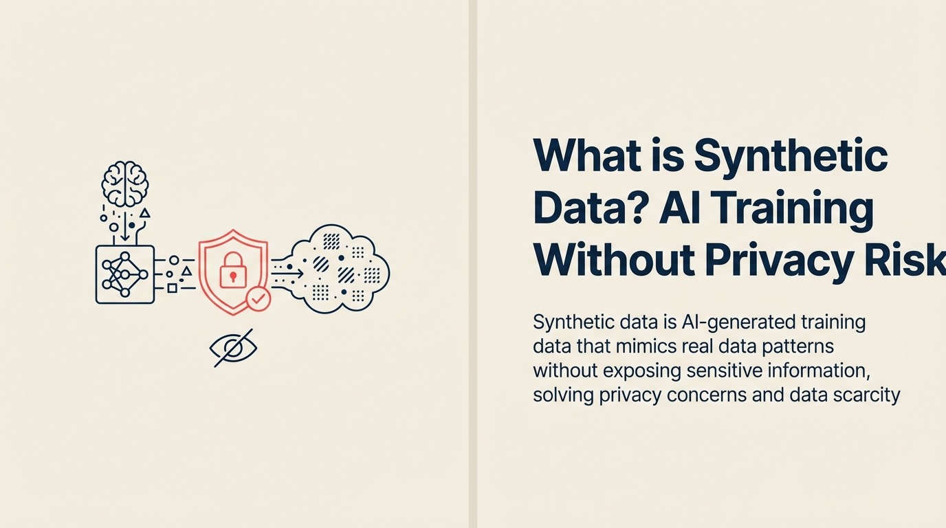 Synthetic Data Definition - AI-generated training data