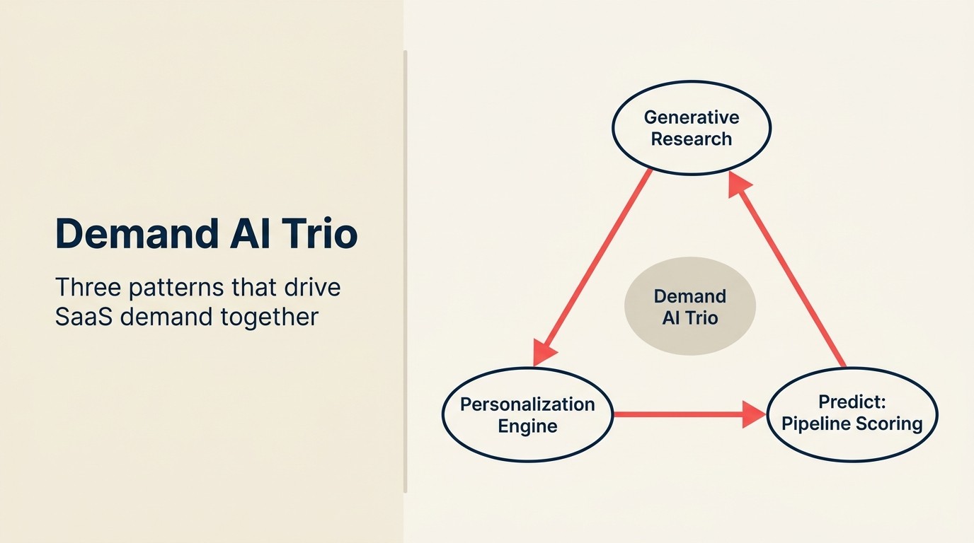 Demand AI Trio: three patterns that drive SaaS demand together