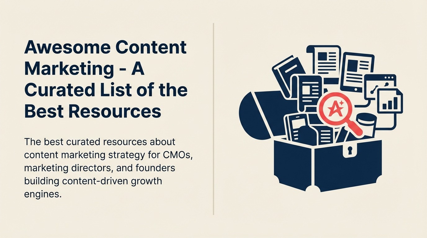 Awesome Content Marketing - Eine kuratierte Liste der besten Ressourcen
