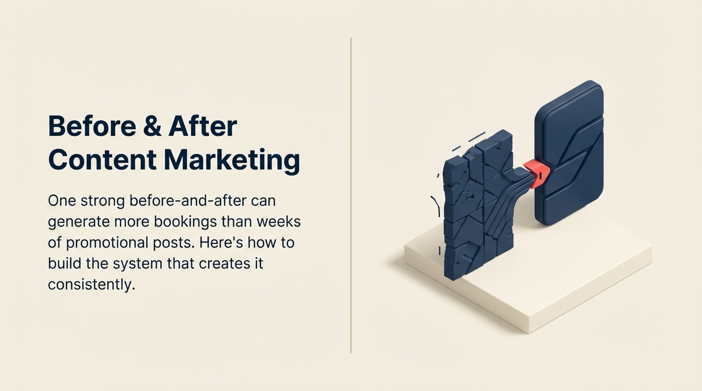 Before & After Content Marketing: Visuelles Storytelling für Beauty-Unternehmen