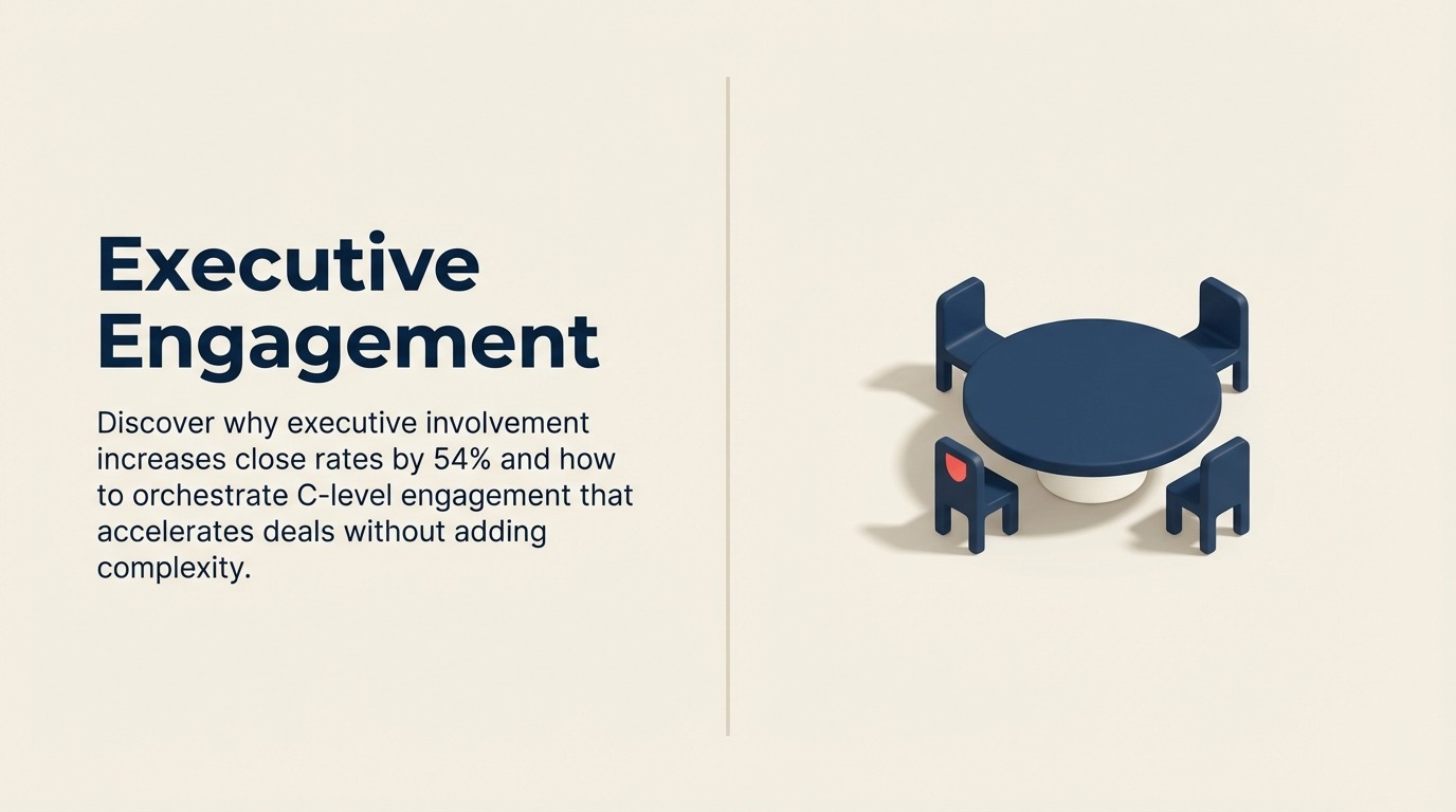 Executive Engagement: Getting C-Suite Involvement to Close Deals - 2026 Guide