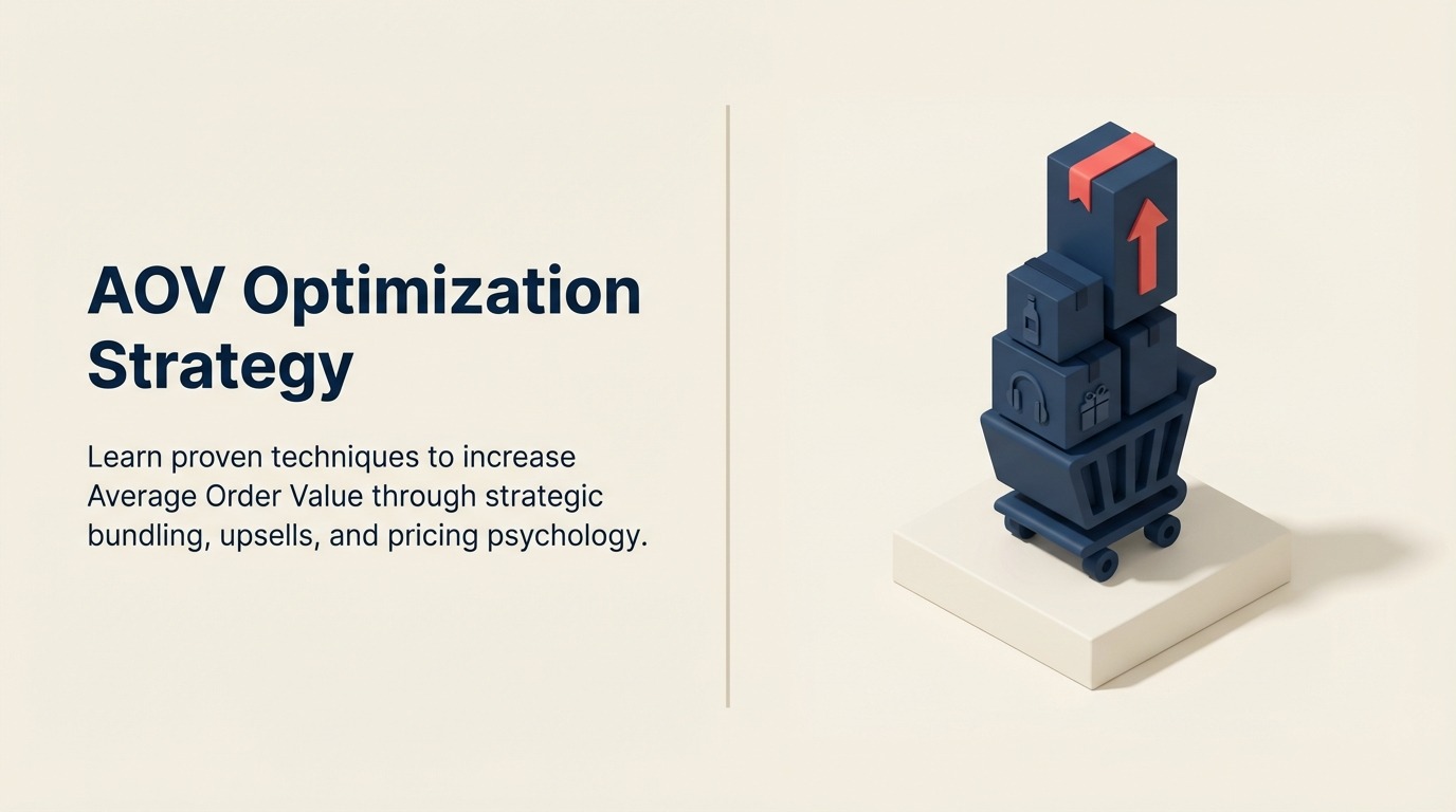 Strategi Optimisasi AOV: Teknik Terbukti untuk Meningkatkan Average Order Value