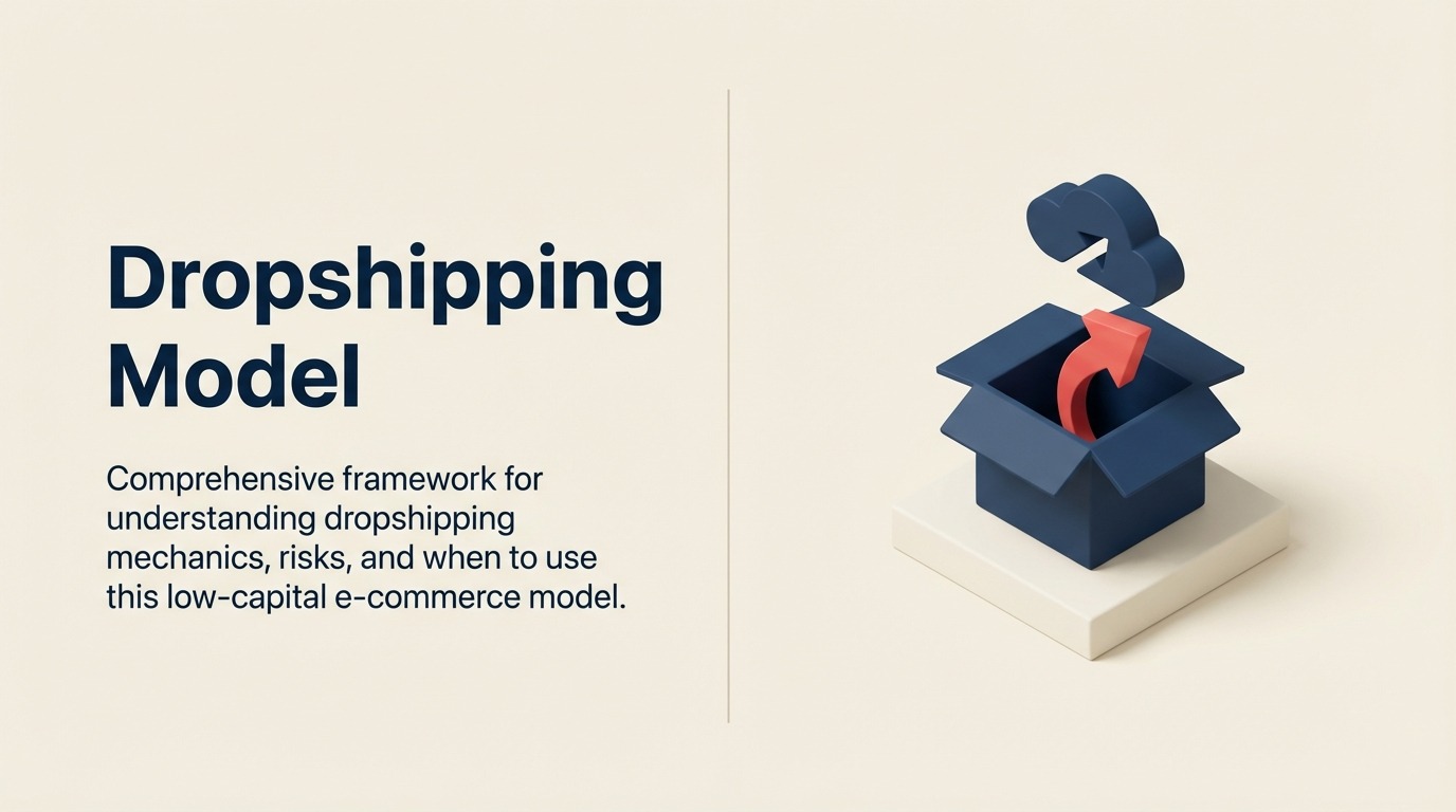 Dropshipping-Modell: Risikoarme Einstiegsstrategie für E-Commerce-Wachstum