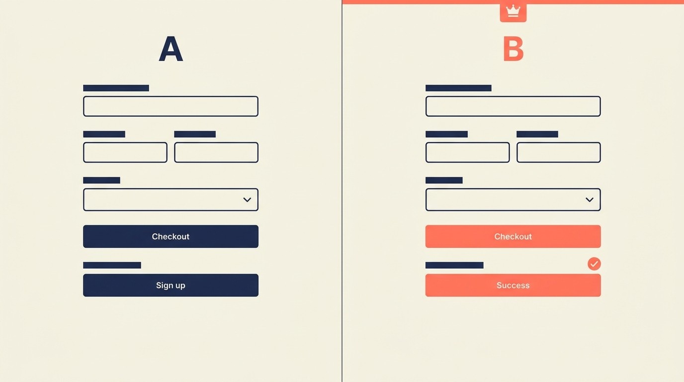 Conversion optimization opportunities with headless commerce including custom checkout and A/B testing