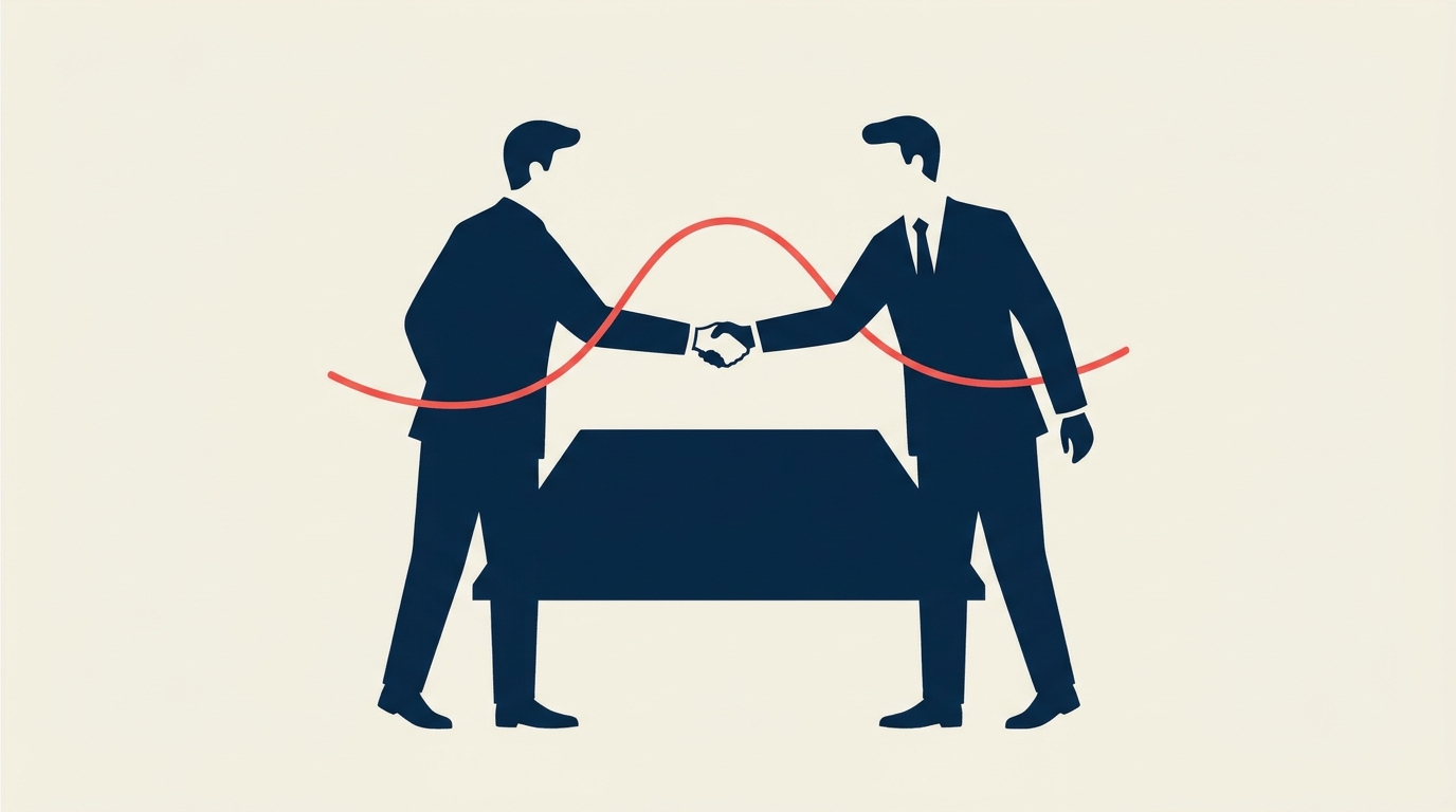 Negotiation skills strategies and techniques illustration