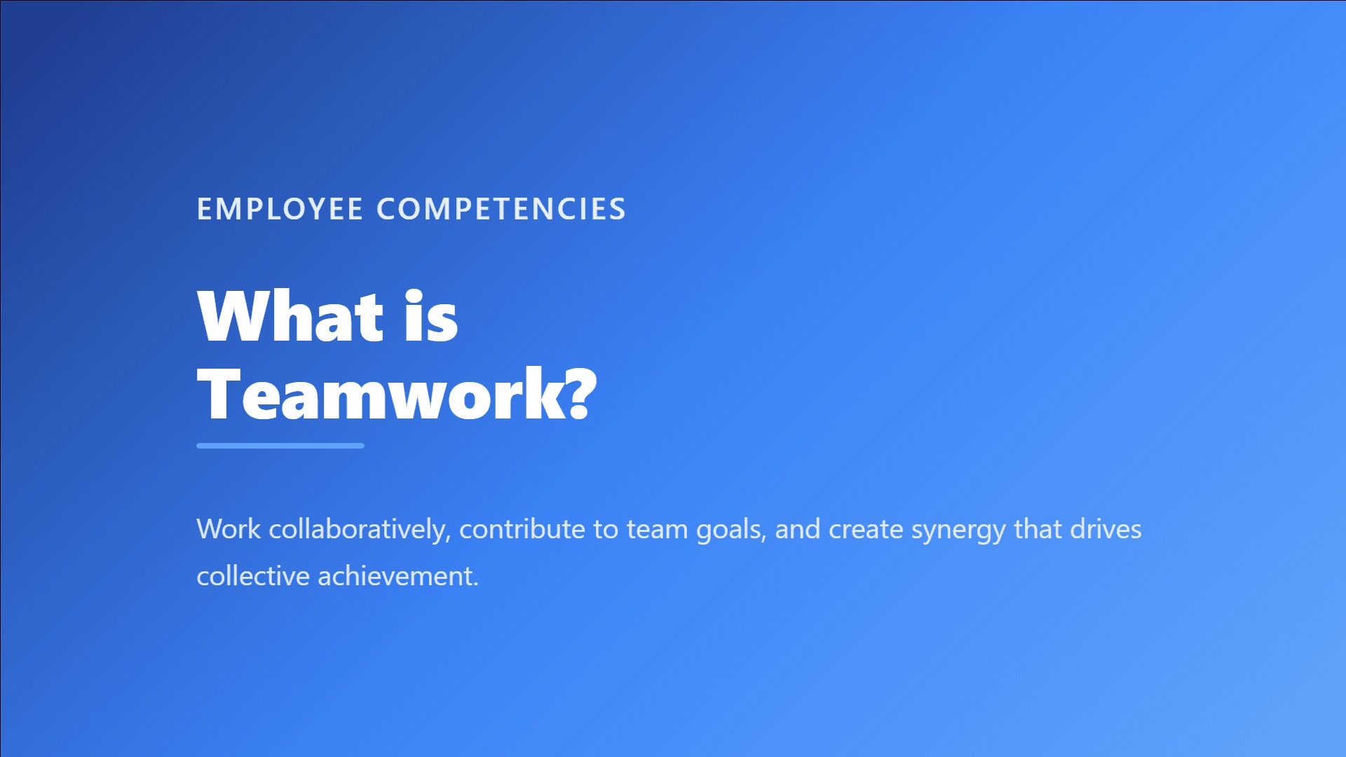 Teamwork: The Foundation of Collective Excellence