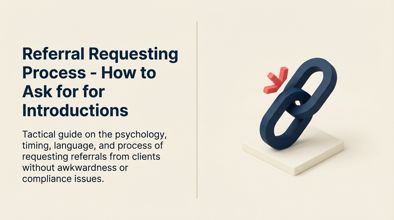 Referral Requesting Process - Wie man um Einführungen bittet
