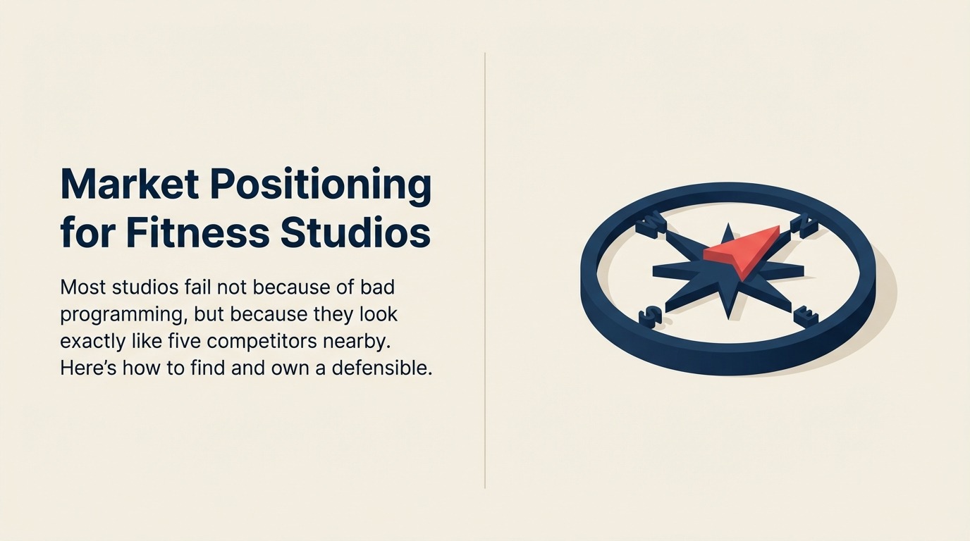 Positioning Pasar untuk Studio Kebugaran: Strategi Niche, Luxury, dan Aksesibel