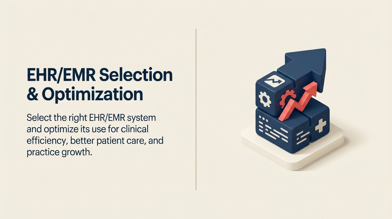 Pemilihan & Pengoptimuman EHR/EMR: Memaksimumkan Nilai Dari Sistem Klinikal Anda