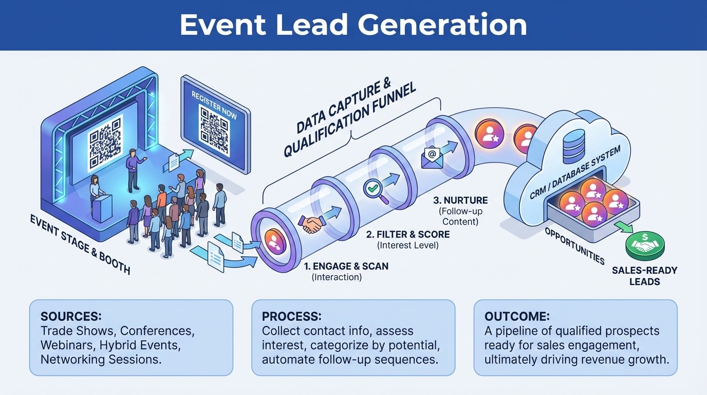 Generación de Leads en Eventos y Webinars: Captura y Gestión de Leads de Eventos