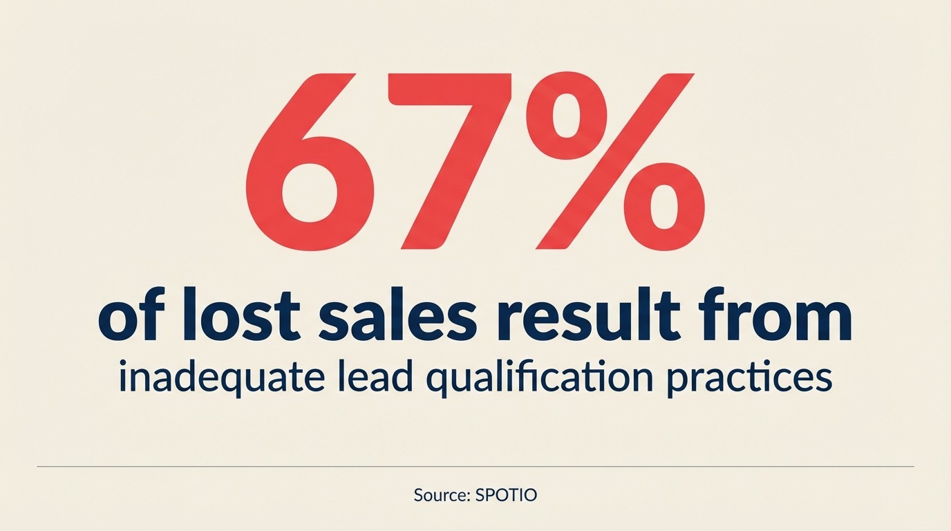 Lead Qualification Frameworks Key Stat