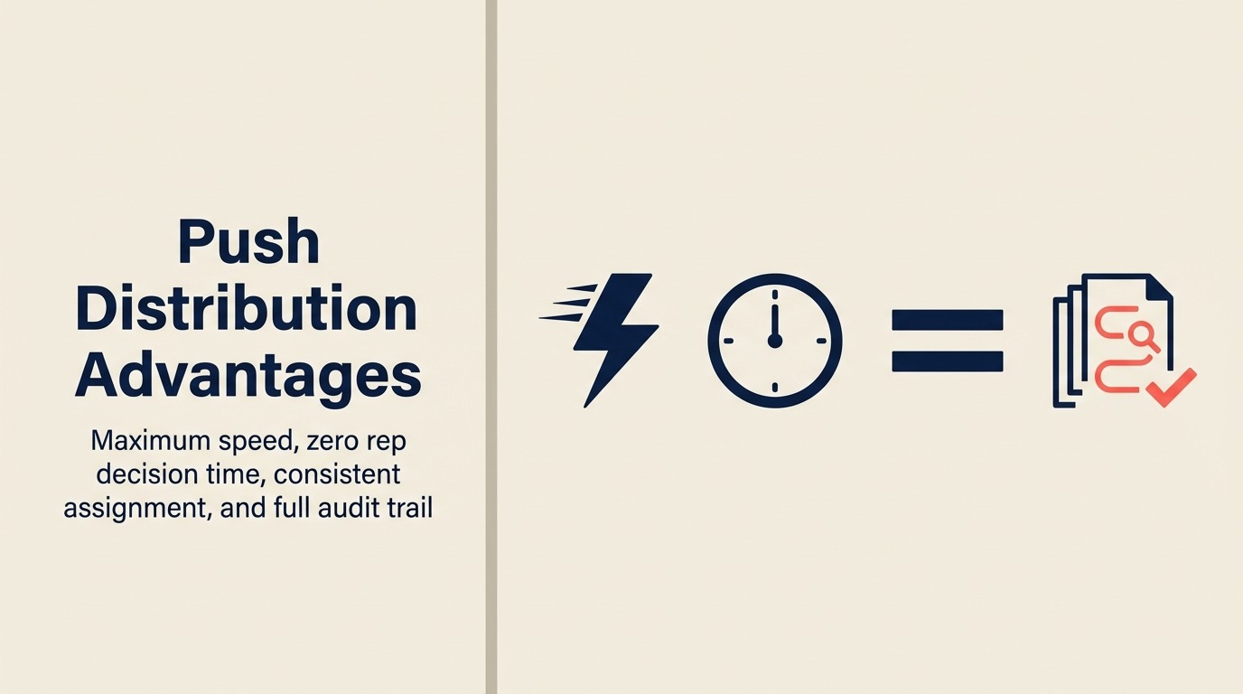 Push Distribution Advantages