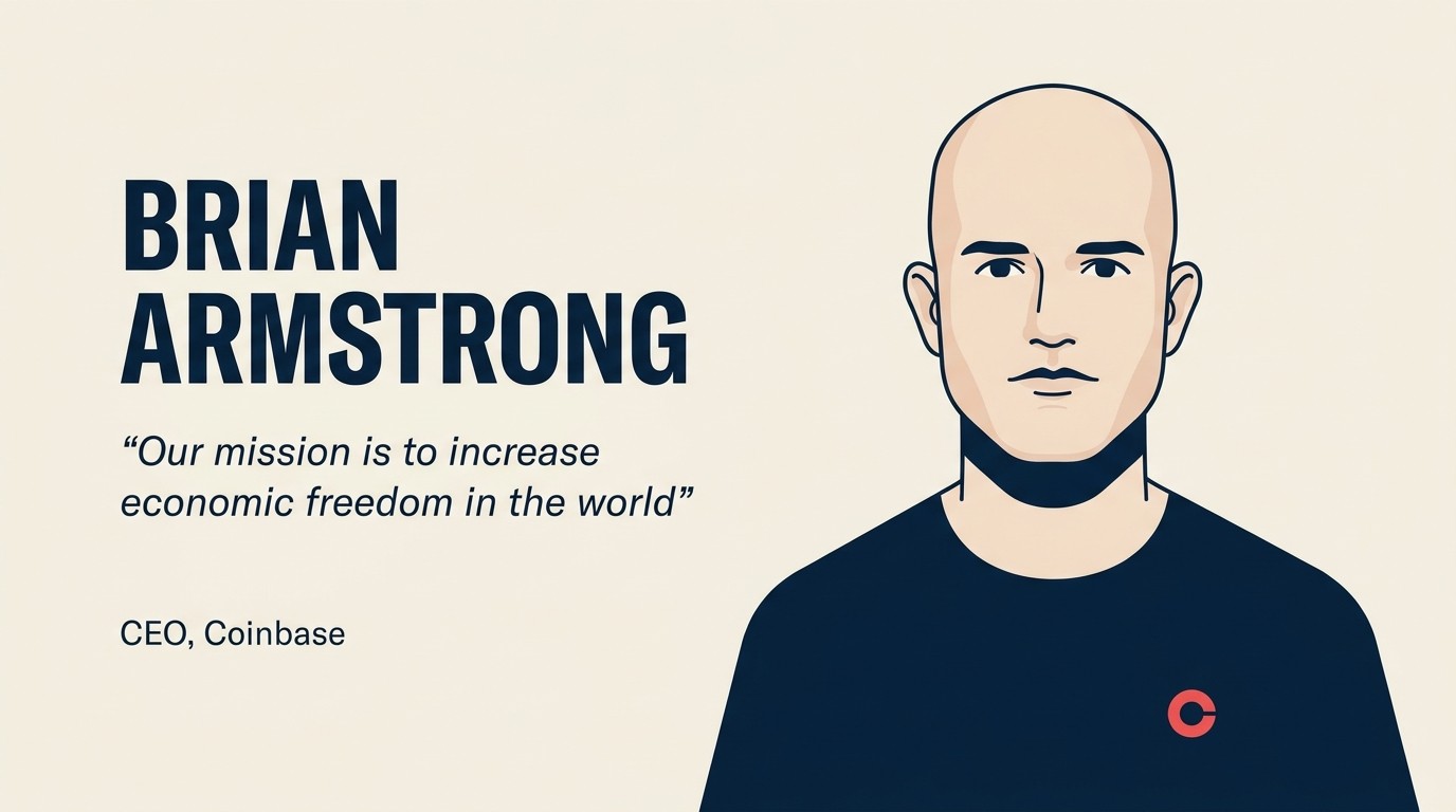 Perfil de Liderança de Brian Armstrong