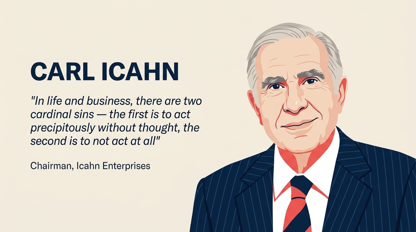 Profil Kepemimpinan Carl Icahn