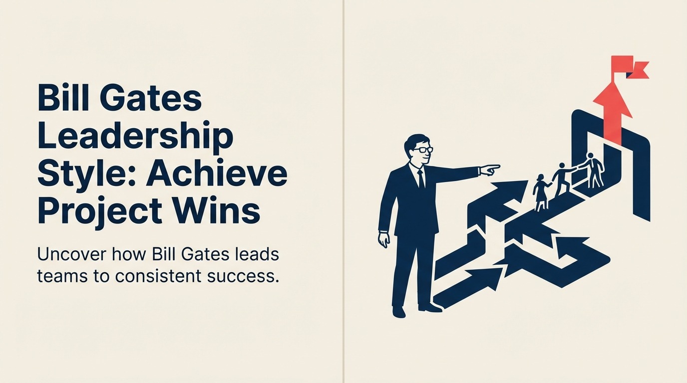 Estilo de Liderazgo de Bill Gates: Logra Victorias en Proyectos