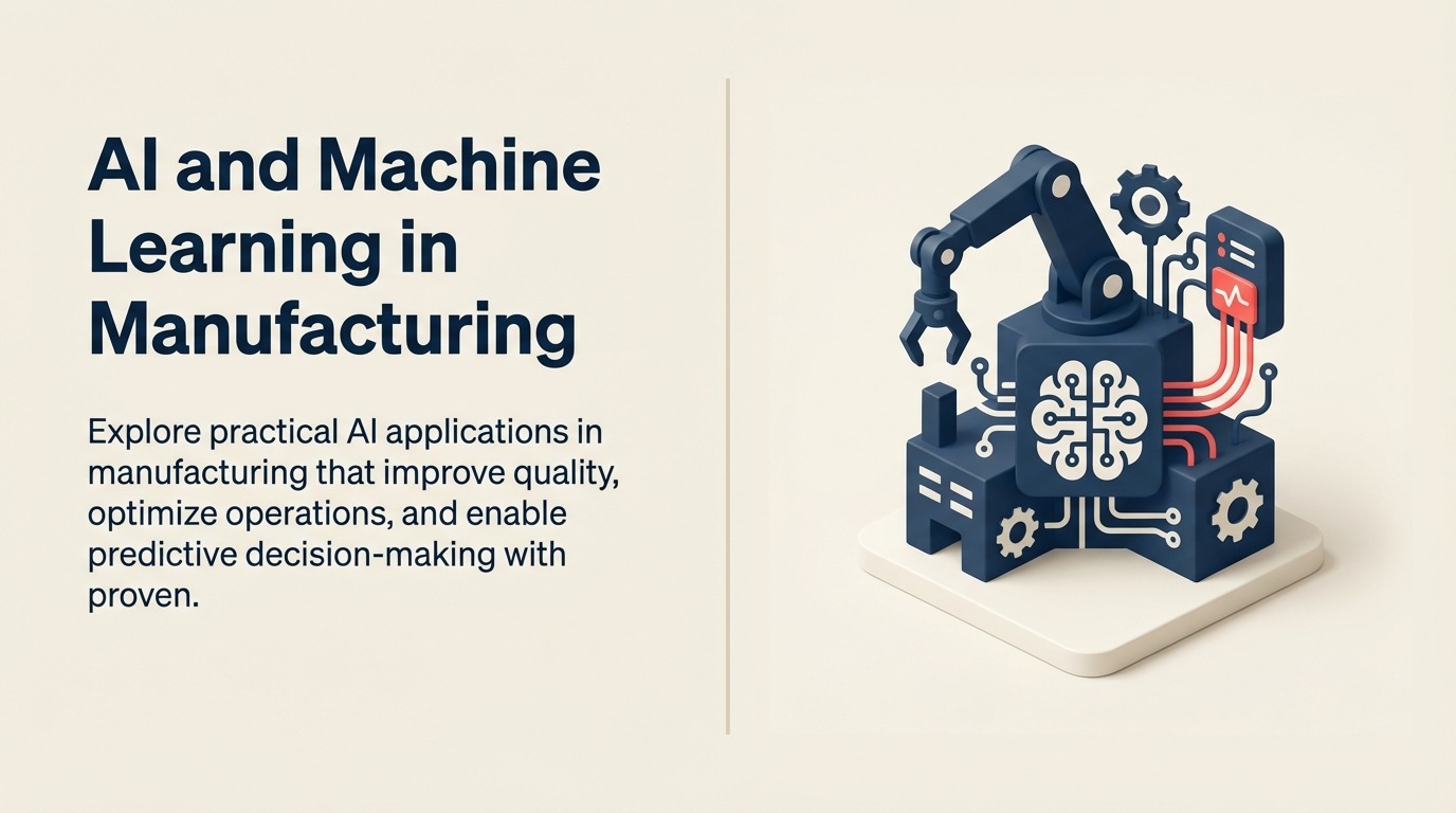 AI dan Machine Learning dalam Pengilangan: Operasi Pintar dan Pembuatan Keputusan