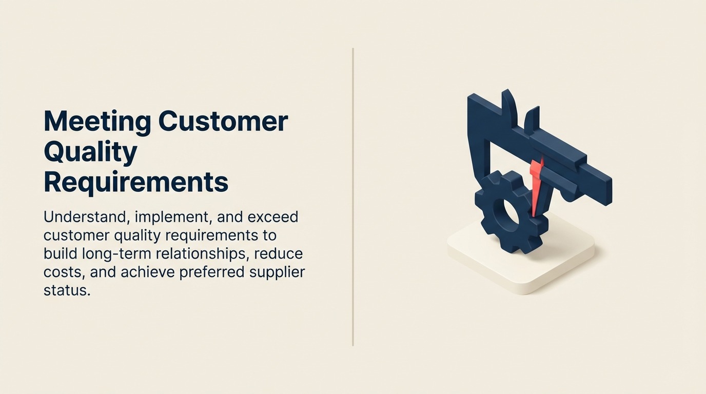Atendendo Requisitos de Qualidade do Cliente: Construindo Confiança Através da Excelência Consistente