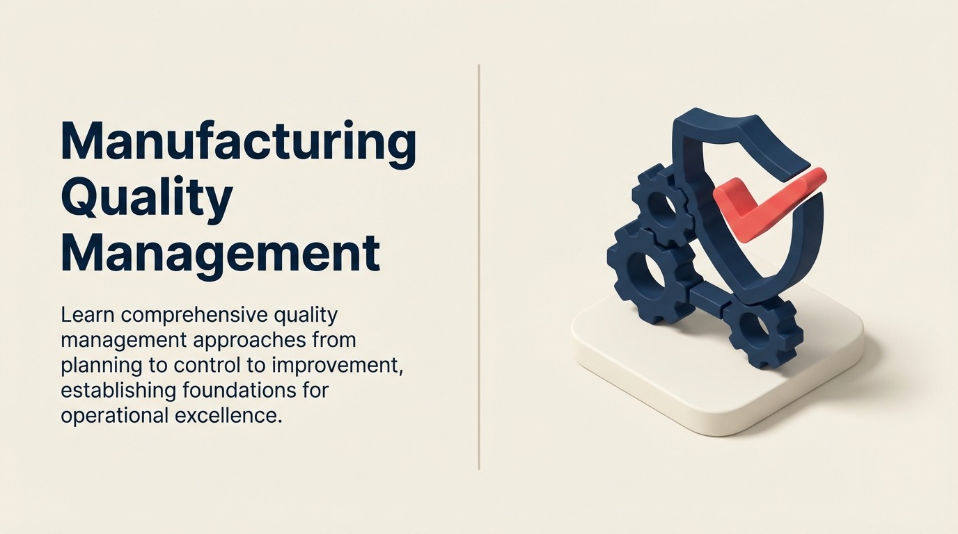 Manufacturing Quality Management: Membangun Sistem yang Mencegah Defect dan Memastikan Konsistensi