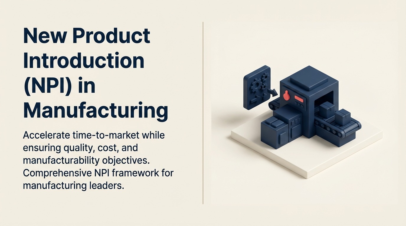 New Product Introduction (NPI) dalam Manufaktur: Dari Prototipe ke Keunggulan Produksi