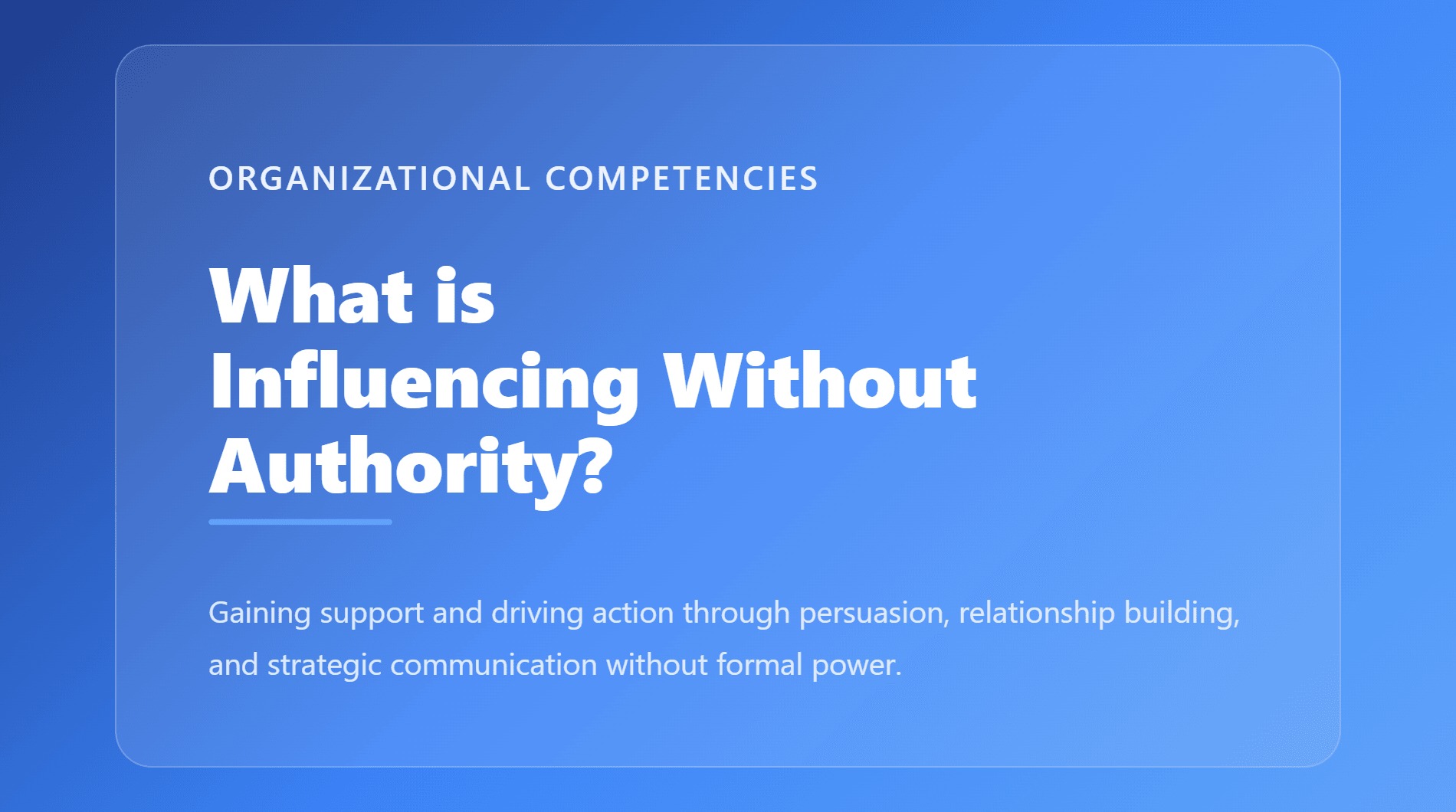 influencing-without-authority