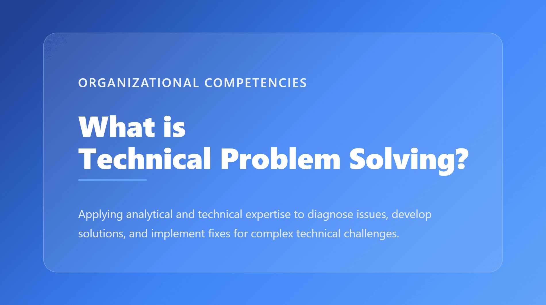 Resolução de Problemas Técnicos