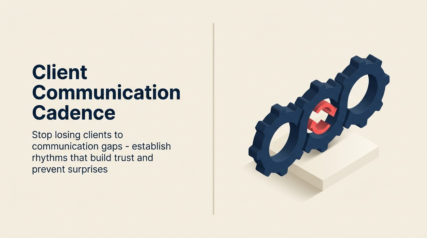 Client Communication Cadence: Vertrauen durch strukturierte Updates aufbauen