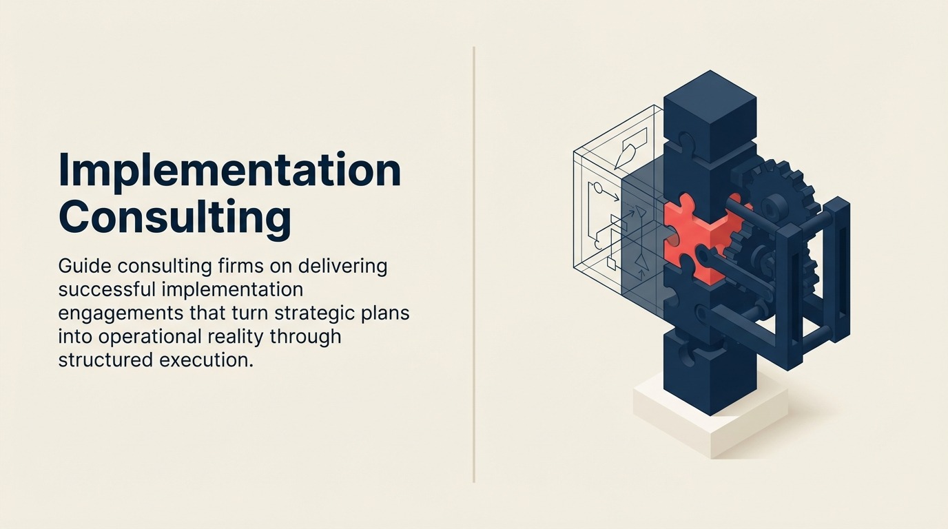 Consultoría de Implementación: Transformando Estrategia en Realidad Operacional