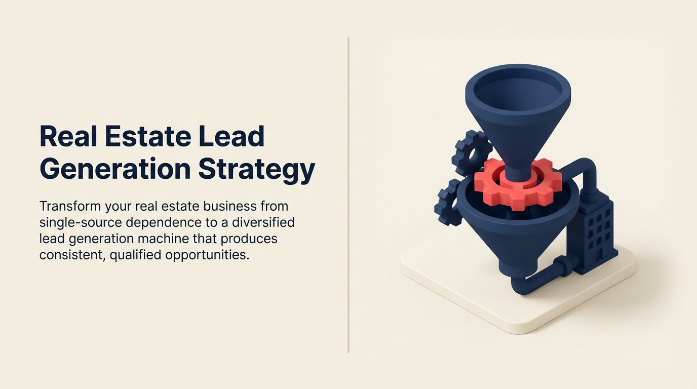 Real Estate Lead Generation Strategie: Aufbau einer vorhersehbaren Pipeline
