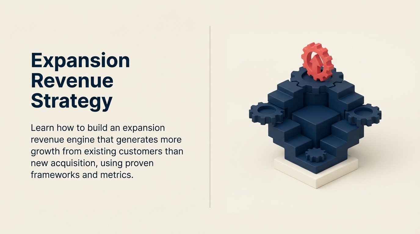 Estrategia de Ingresos de Expansión: Construyendo un Motor de Crecimiento desde Su Base de Clientes