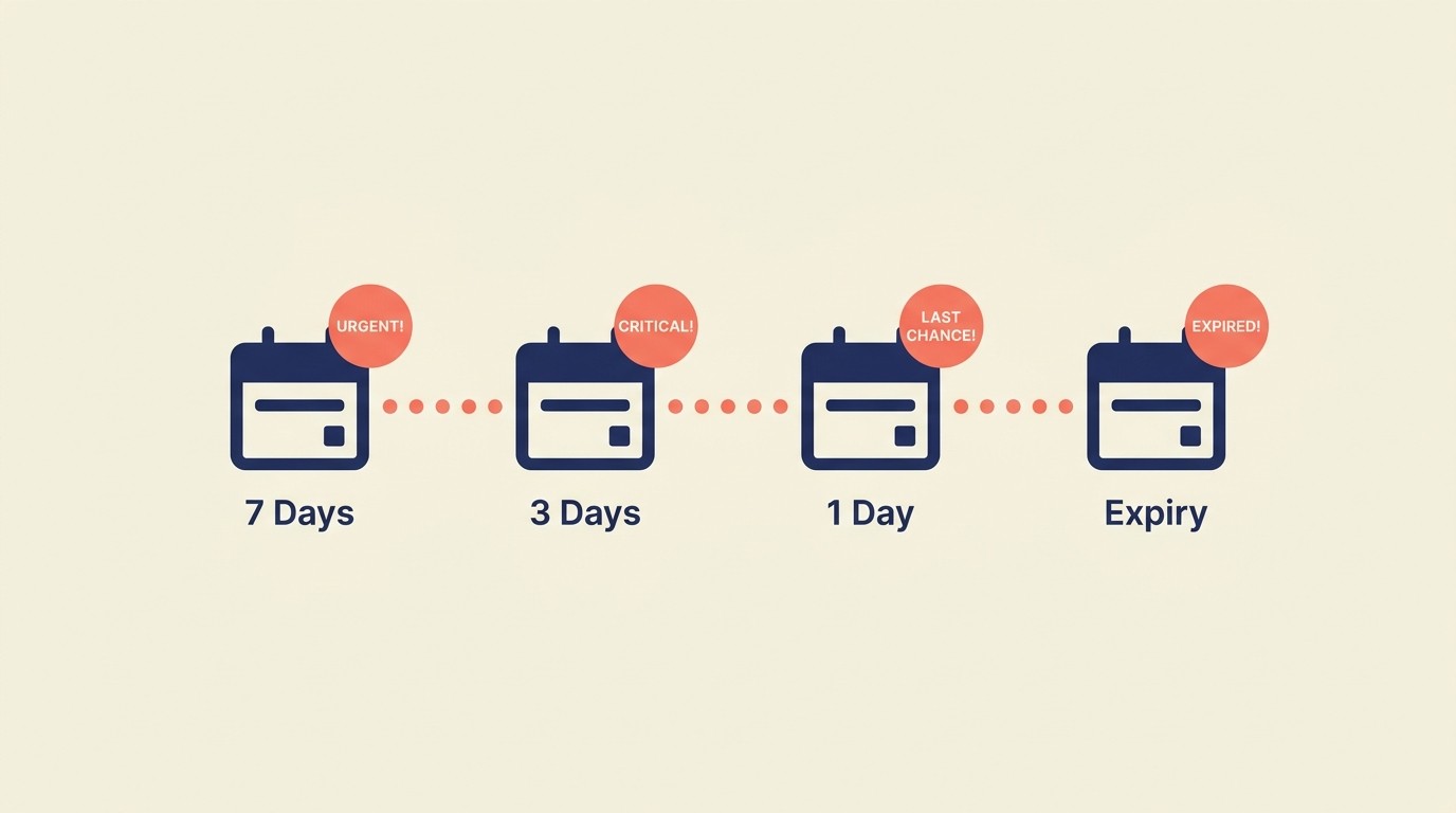 Conversion triggers including expiration warnings, usage-based prompts, and limited-time offers