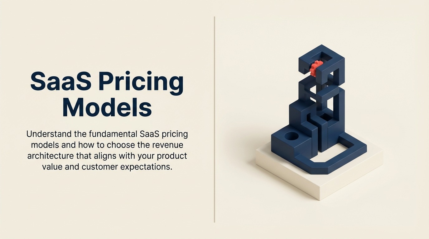 Modelos de Precios SaaS: Eligiendo la Arquitectura de Ingresos Correcta - Guía 2026