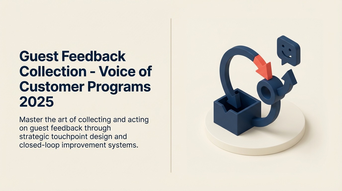 Coleta de Feedback de Hóspedes - Programas Voice of Customer 2025