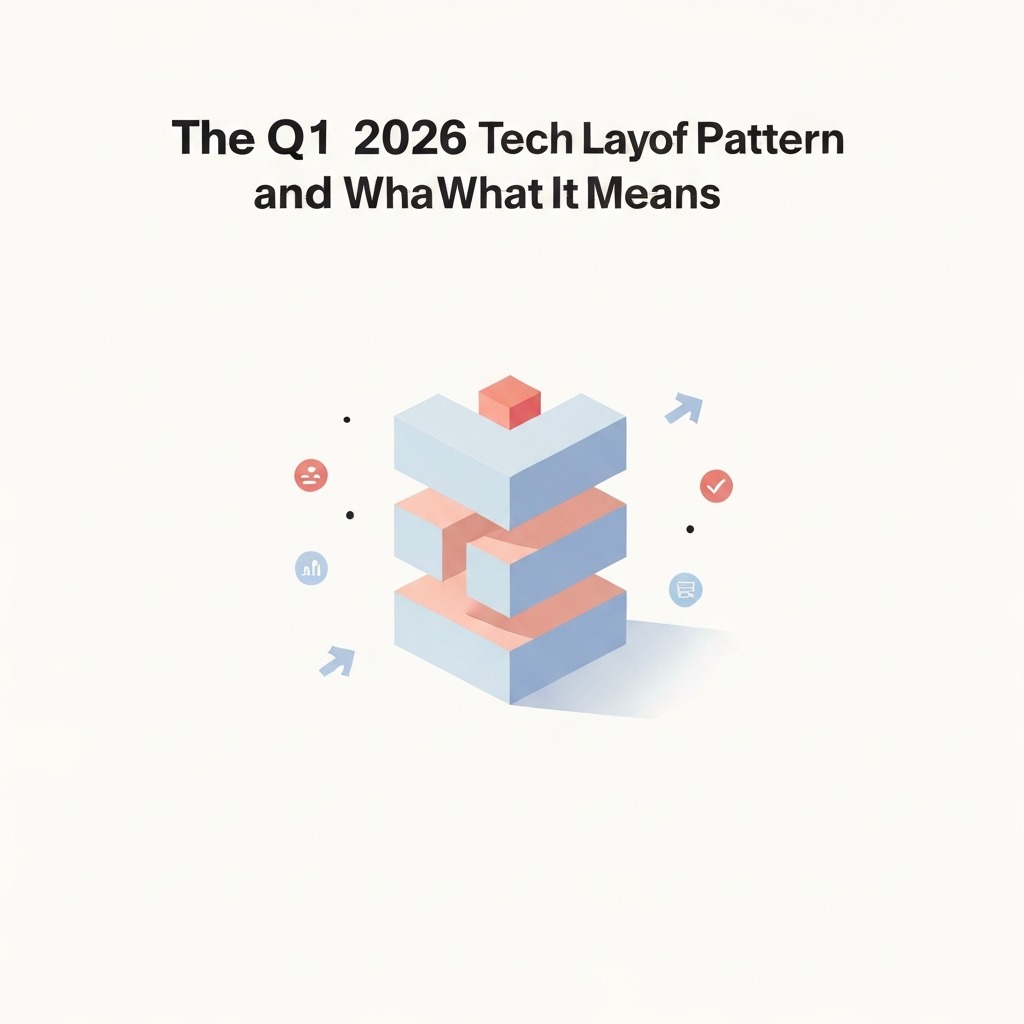 The Q1 2026 Tech Layoff Pattern and What It Means for Your Own Workforce Strategy